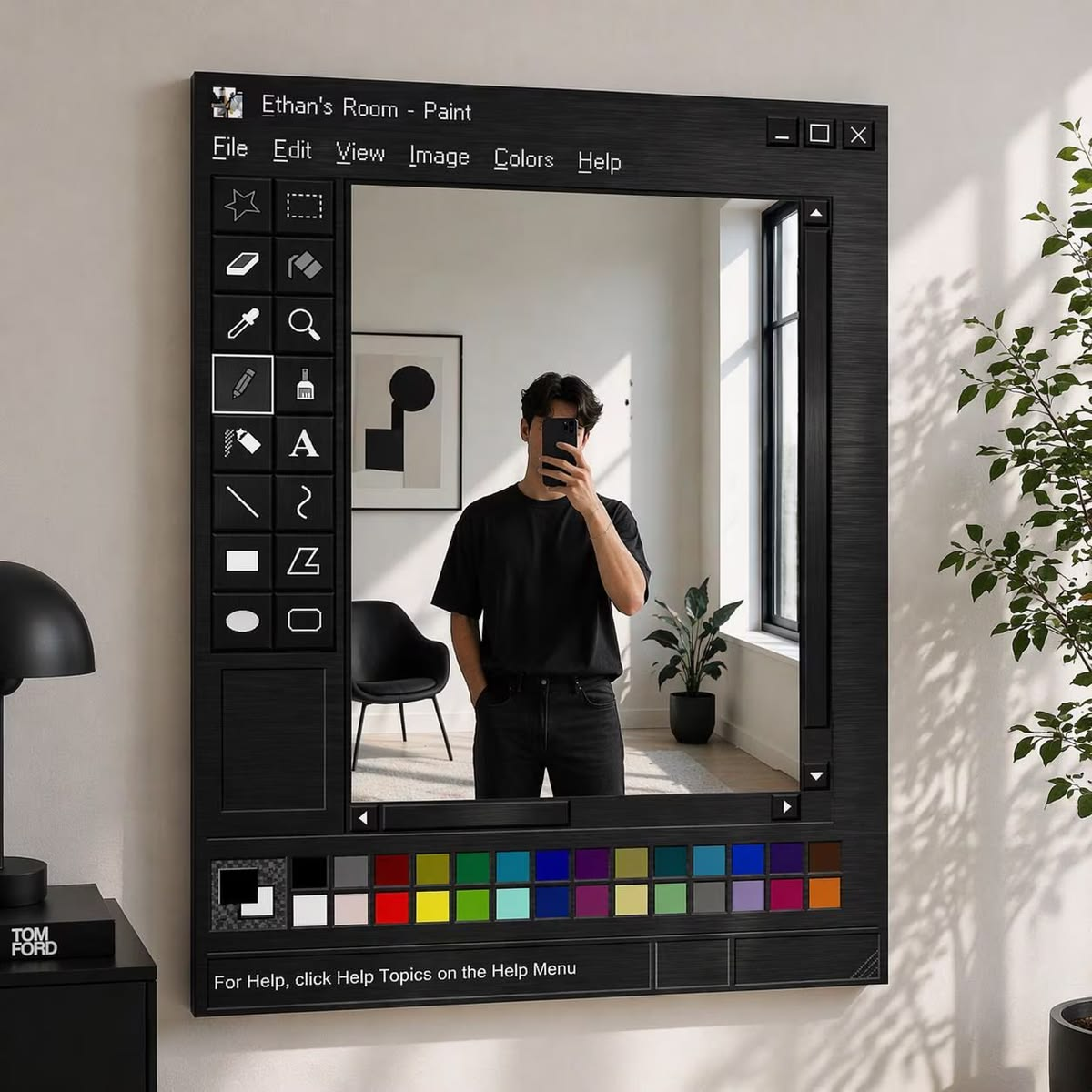 PAINTER MIRROR