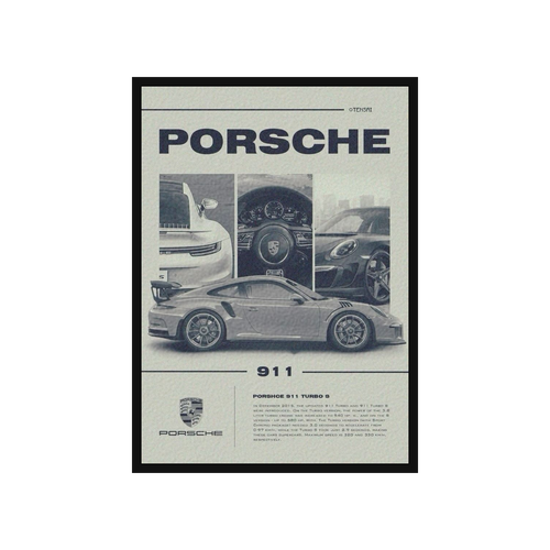 PORSCHE POSTER