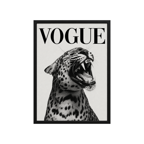 VOGUE LEOPARD POSTER