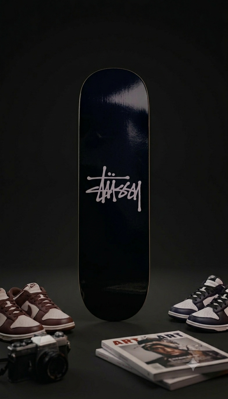 BATMAN LED SIGN + STUSSY DECK