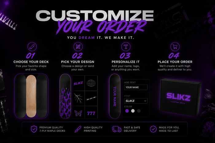 Customize your order