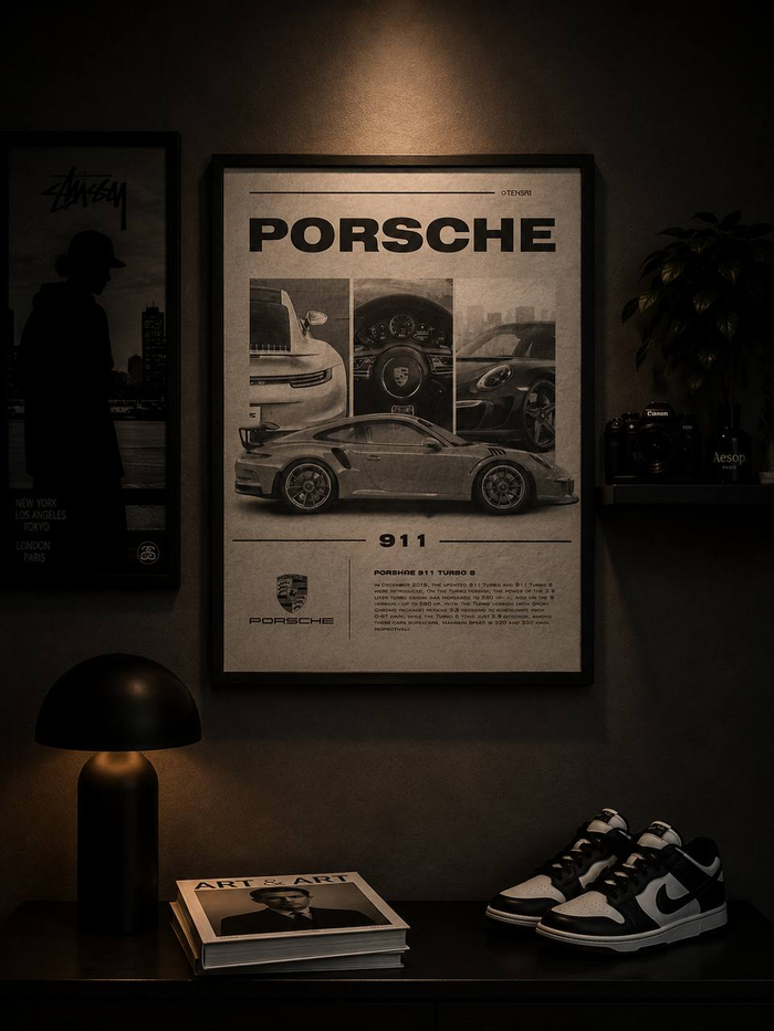 PORSCHE POSTER